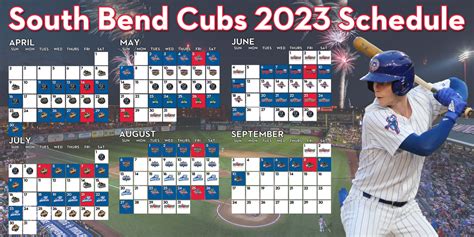 south bend cubs 2023 baseball schedule